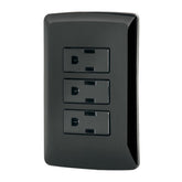 Tomacorriene riple negro linea ialiana voleck